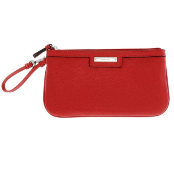 Nine West Wristlet Leopard Print lined - Picture 1 of 8